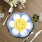 8 Ct. Groovy Flower Dessert Plates 8.5" Retro Smiling Daisy Party Plates